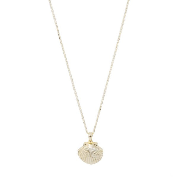 Shell Locket Necklace - Blue Canoe outfitter