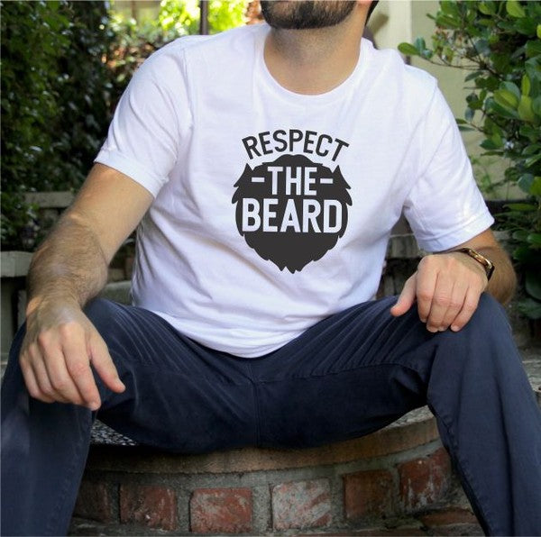 Respect the Beard Mens Tee - Blue Canoe outfitter