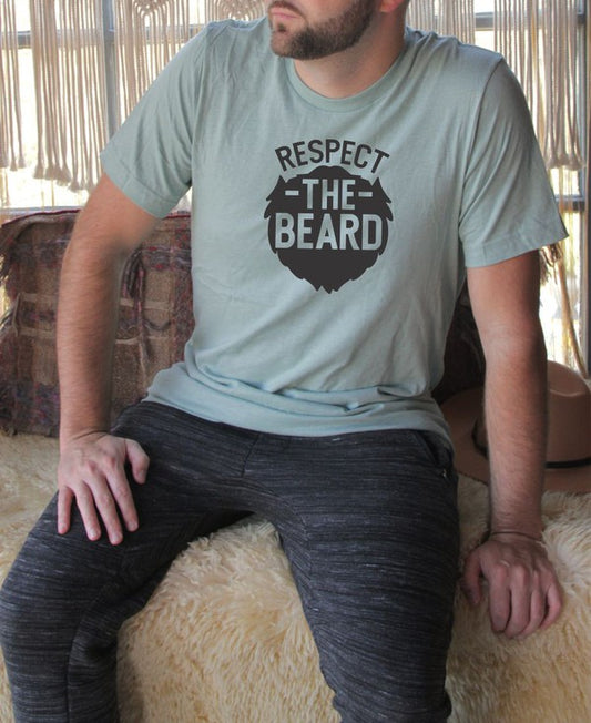 Respect the Beard Mens Tee - Blue Canoe outfitter