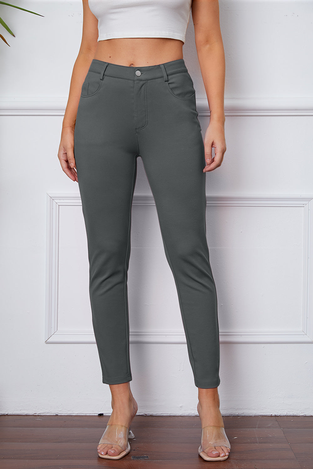 StretchyStitch Pants by Basic Bae - Blue Canoe outfitter