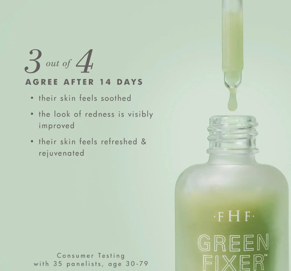 Green Fixer® Calming Elixir Organic Matcha Serum 1 oz