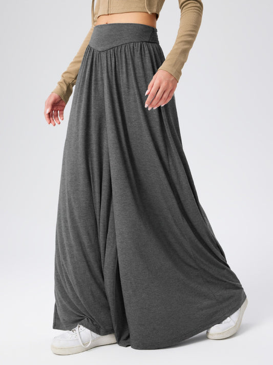 High Waist Wide Leg Pants