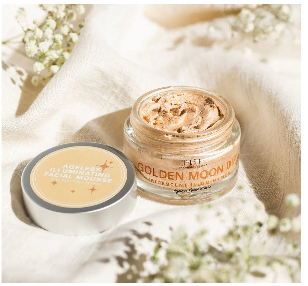 Golden Moon Dip® Illumination Mousse with Retinol + Wrinkle-Targeting Peptides 1.7 oz.