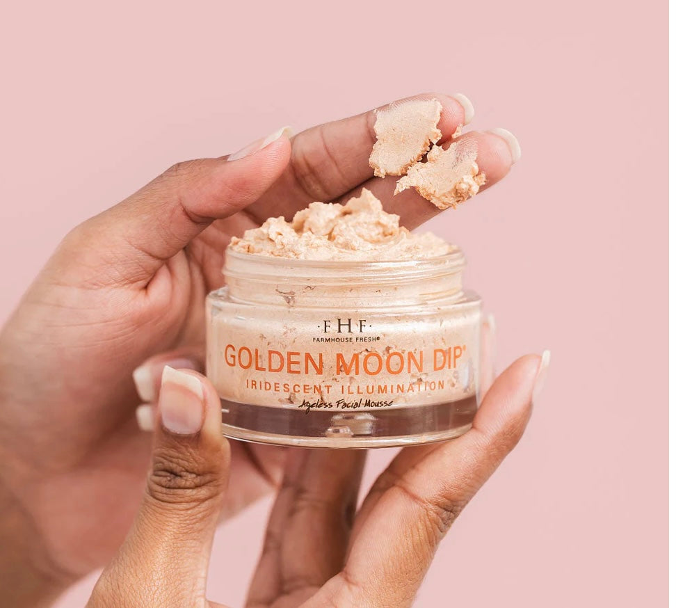 Golden Moon Dip® Illumination Mousse with Retinol + Wrinkle-Targeting Peptides 1.7 oz.