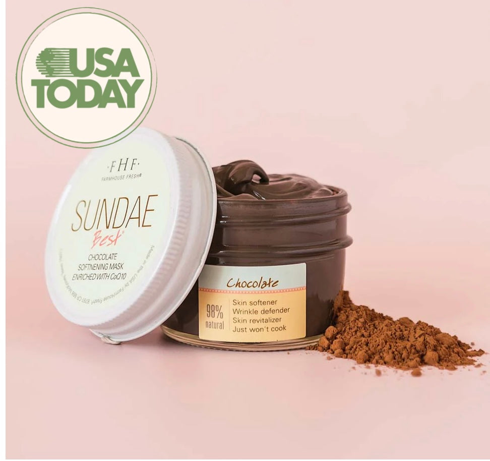 Sundae Best® Chocolate Softening Mask with CoQ10 - - 1 oz