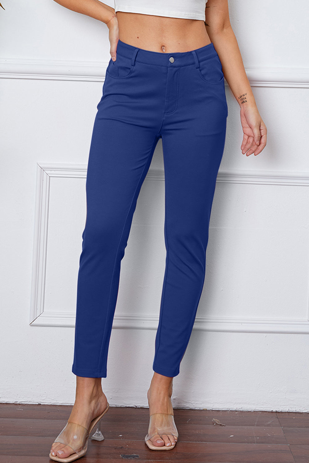 StretchyStitch Pants by Basic Bae - Blue Canoe outfitter