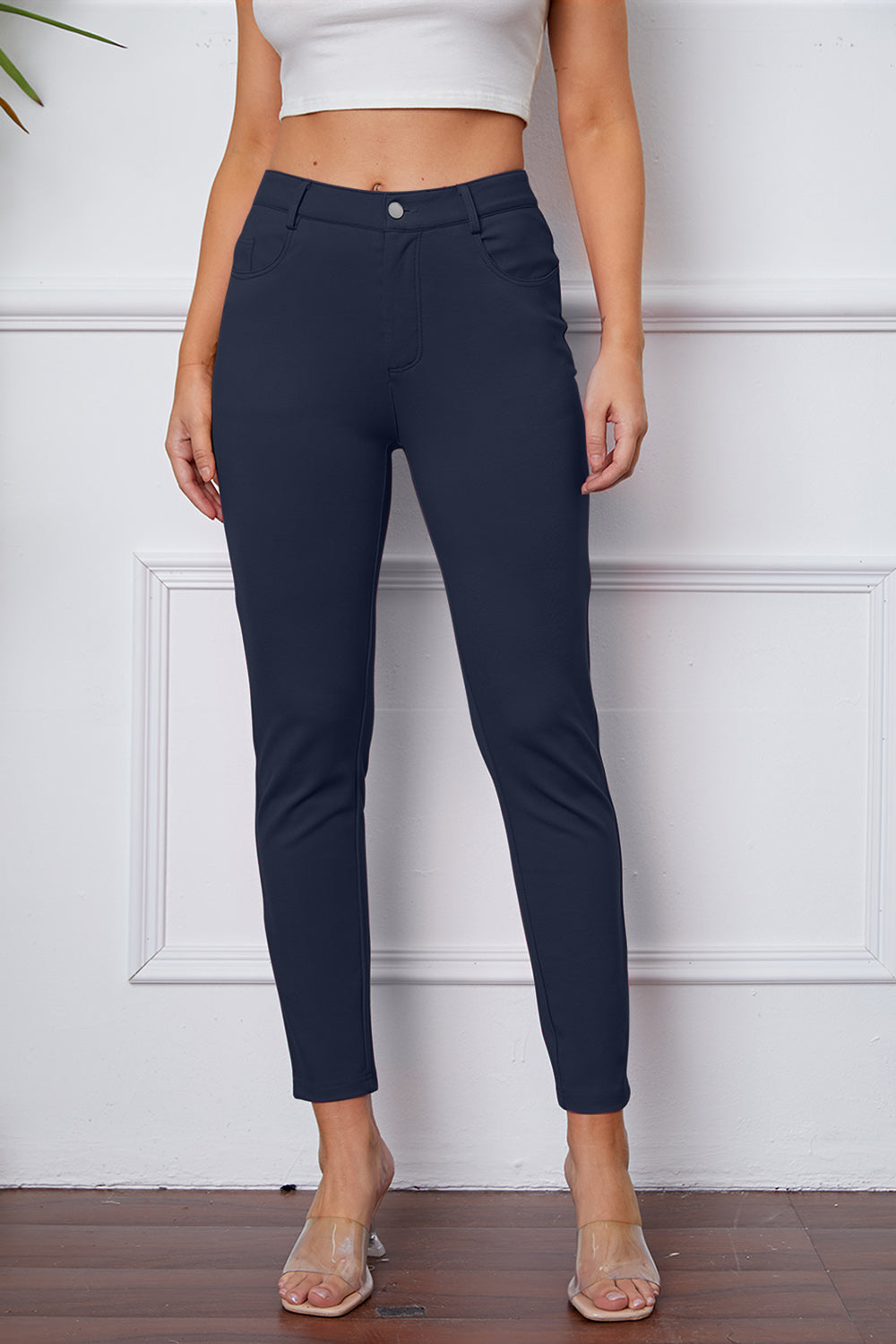 StretchyStitch Pants by Basic Bae - Blue Canoe outfitter